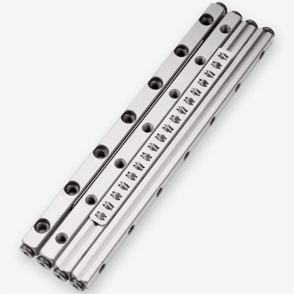 Precision linear guide rails